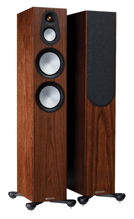 Monitor Audio Silver 300 7G Floor Standing Speakers-Walnut