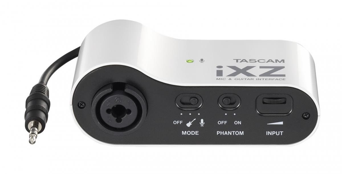 TASCAM IXZ MIC/INSTRUMENT PREAMP FOR IOS