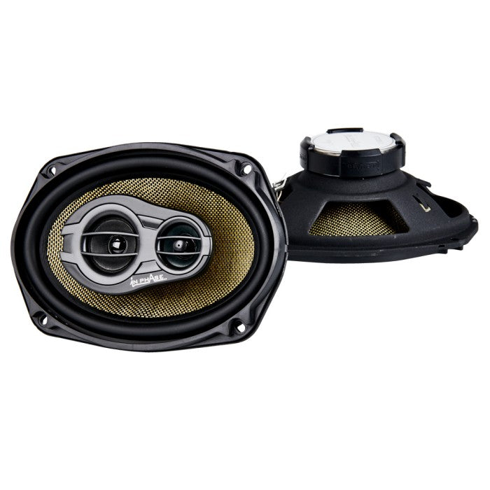 In Phase Car Audio XTC69.3 400 watt peak 6x9" 3-way triaxial speaker system